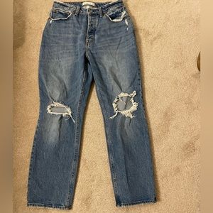 Abercrombie Curve Love Dad Jeans
